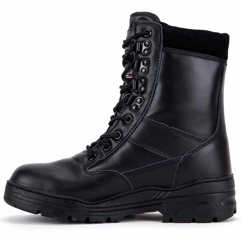 Kombat Black Leather Patrol Boot