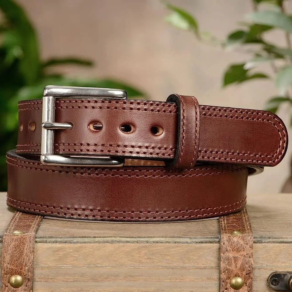 Plain Casual Leather Belt For Men