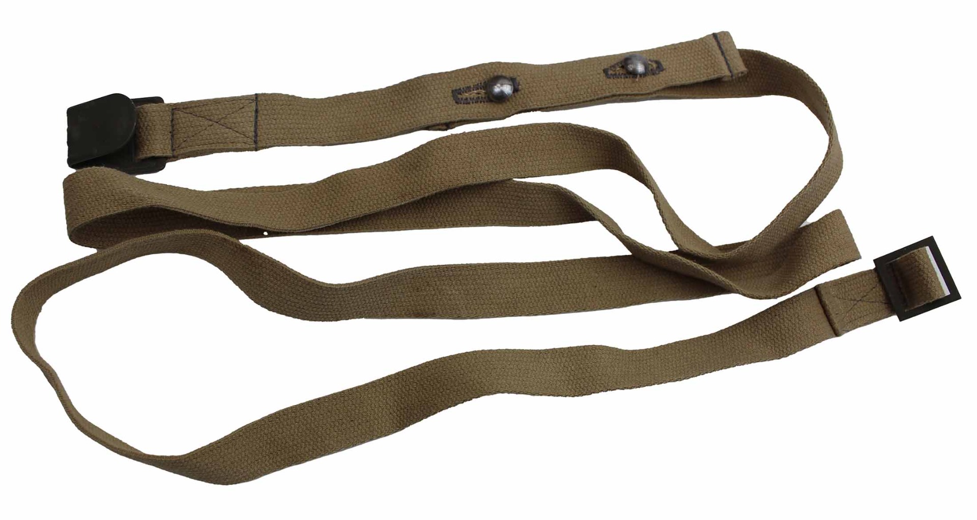 German WWII Gas Mask Canister Strap – Military Issue