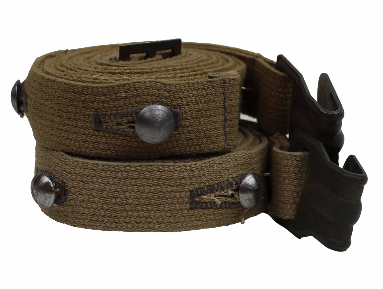 German WWII Gas Mask Canister Strap – Military Issue